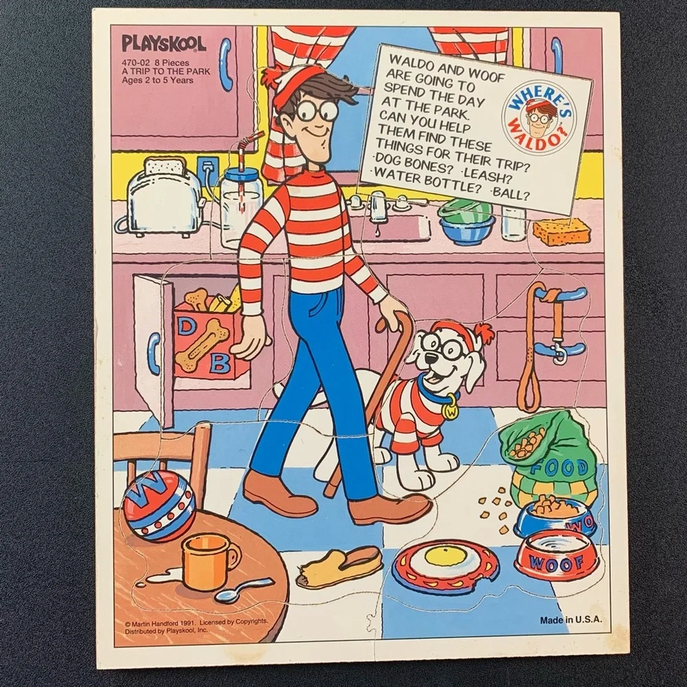 Where’s Waldo? Three Vintage Puzzles.